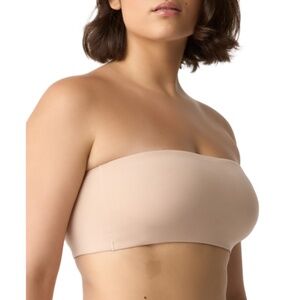 Gap GapBody Women's Super Stretch Bandeau Bralette GPW01354 - Neutral Pink